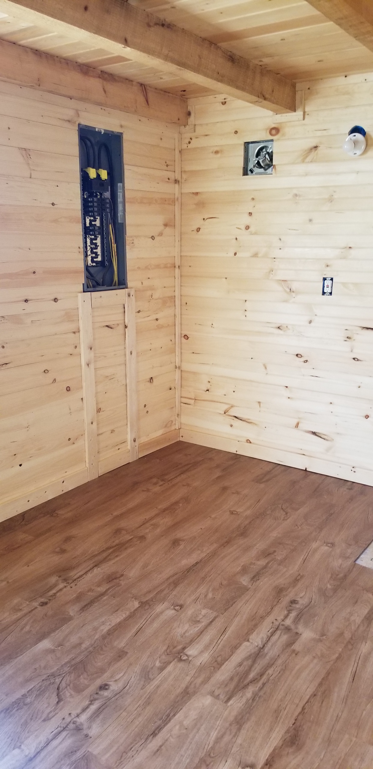 Inside View of Electrical Panel