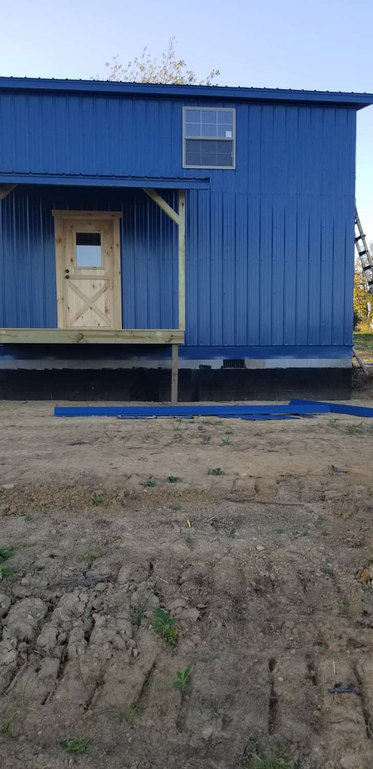 Back Door of the Blue House