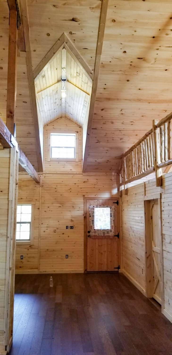 Inside View of the Dormer Window