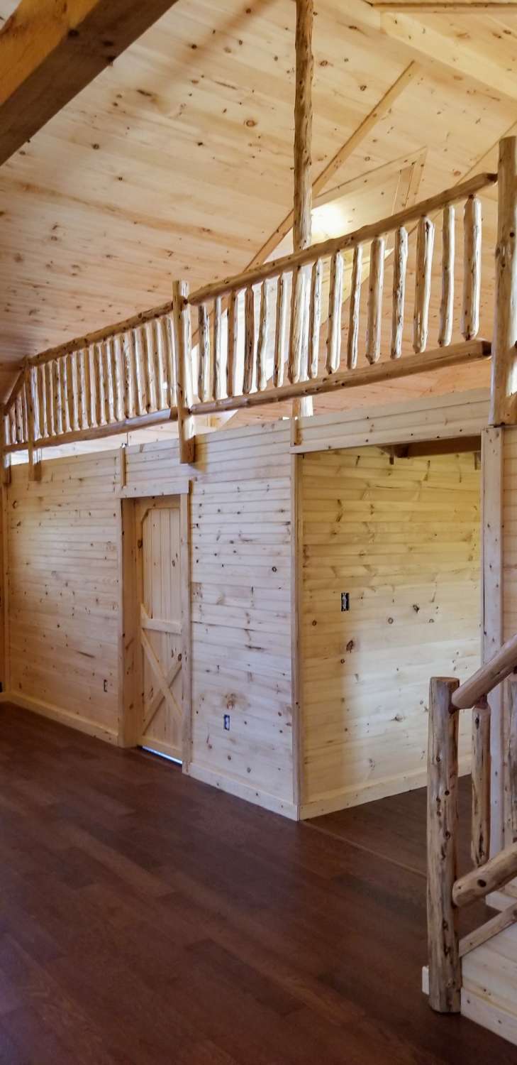 Country-Style Interior of the Cottage