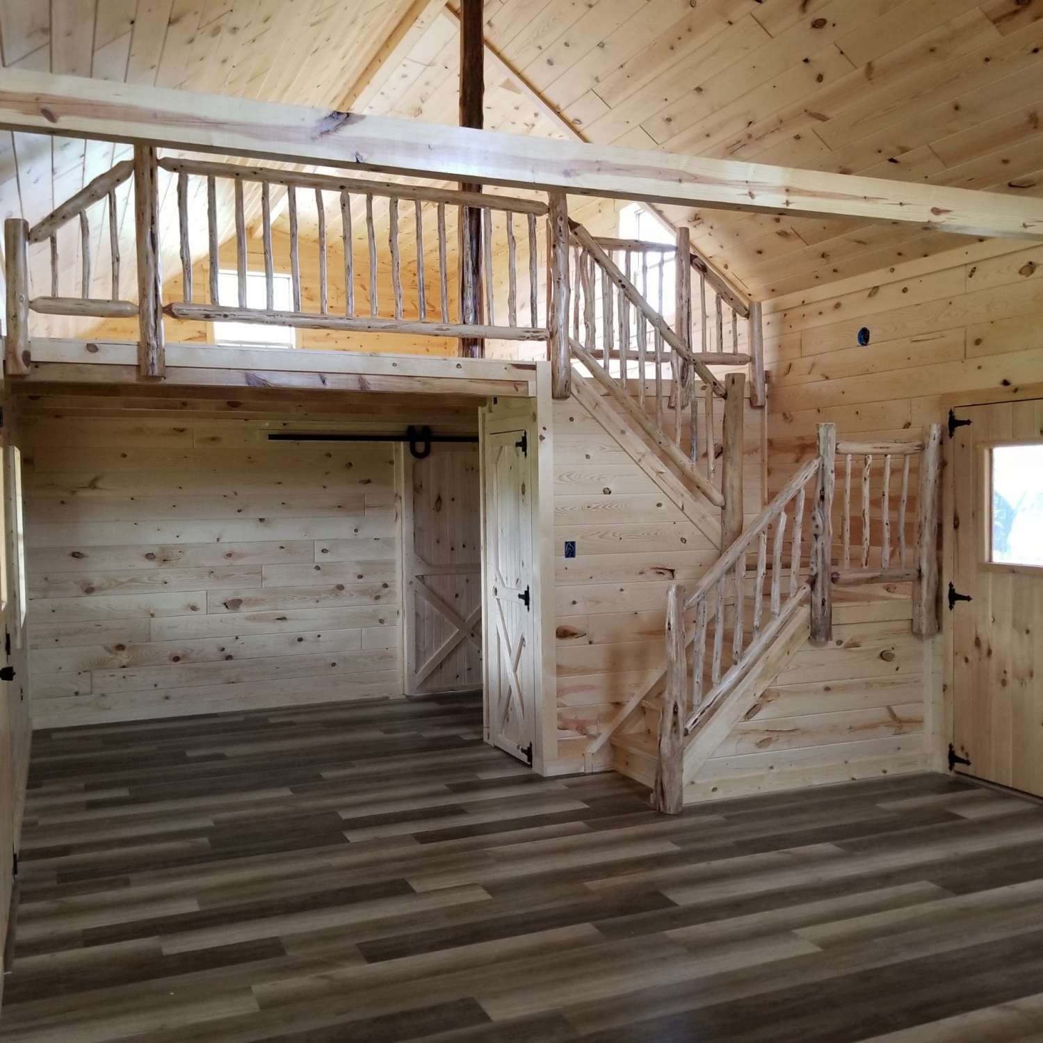 Inside view of steps